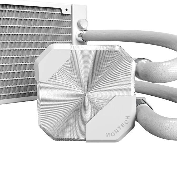 Montech HyperFlow Silent AiO Wasserk&uuml;hlung - 360mm, wei&szlig; image number 5