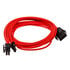 PHANTEKS 6+2-Pin PCIe Extension 50cm - sleeved red image number null
