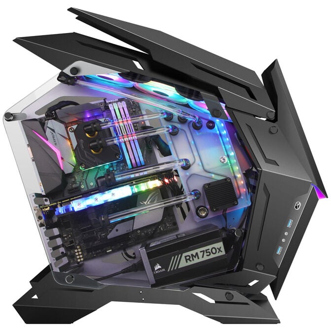 Jonsbo MOD3 Big-Tower Showcase, Tempered Glass - schwarz image number 7