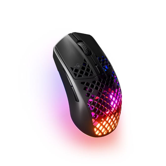 SteelSeries Aerox 3 Wireless - mattschwarz image number 1