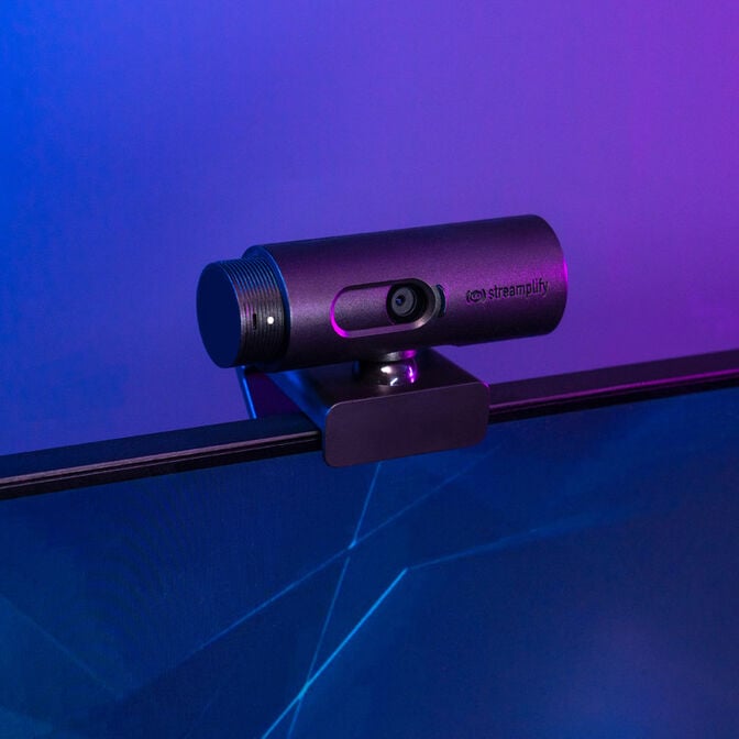 Streamplify CAM Streaming Webcam, Full HD, 60Hz - black image number 2