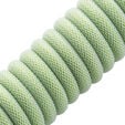 CableMod Classic Coiled Keyboard Cable USB-C zu USB Typ A, Lime Sorbet - 150cm image number null