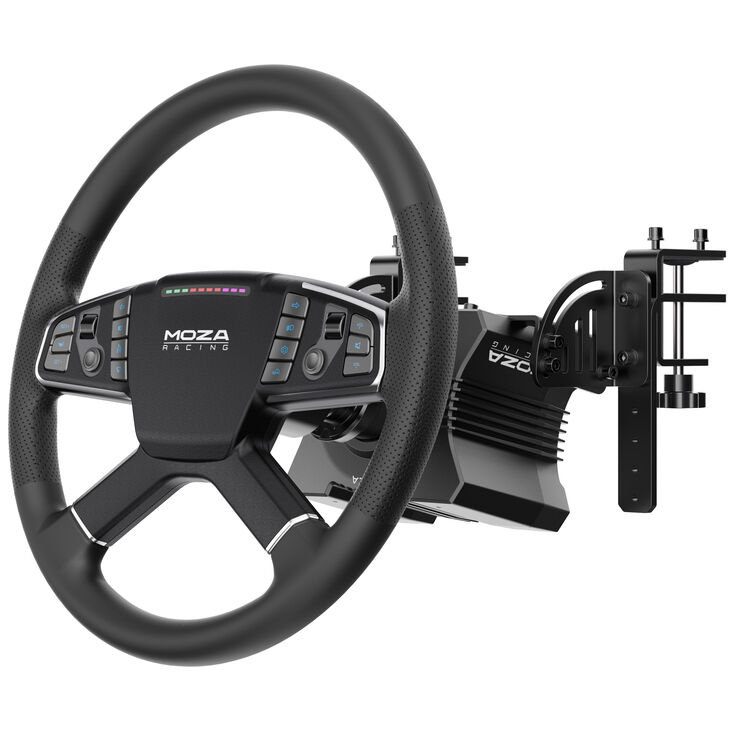 MOZA Truck Driving Simulator Bundle - black image number 3
