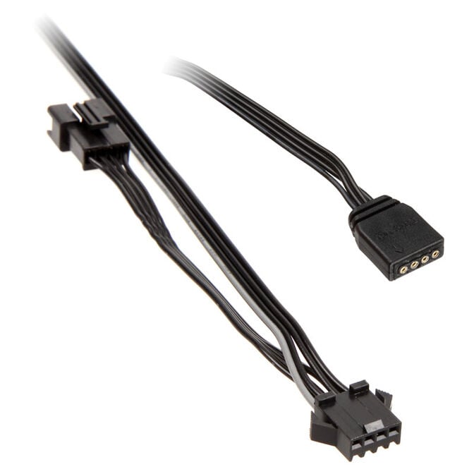 PHANTEKS 4-pin RGB LED adapter cable for motherboards with LED header image number 1