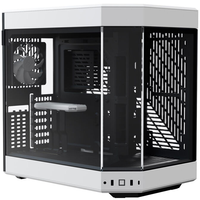 Hyte Y60 PC Case, Mid Tower, Tempered Glass - Black/White image number 0