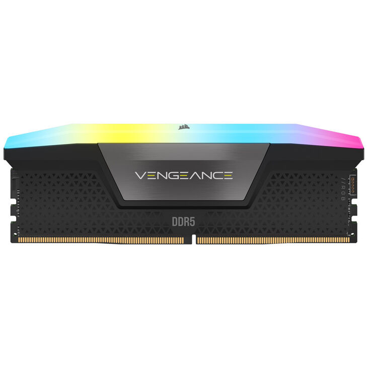 Corsair Vengeance RGB DDR5-7000 RAM, CL34, XMP - 32 GB Dual-Kit, black image number 3