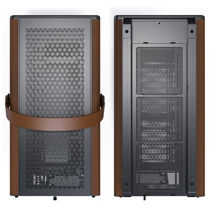 Montech HERITAGE PC Case, Mid Tower, Micro-ATX, Tempered Glass - Black image number 4