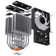 Jonsbo CR-3000 CPU-K&uuml;hler Dual Tower, ARGB - 2x 120 mm, schwarz image number null