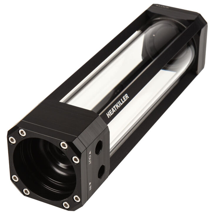 Watercool Heatkiller Tube 200 D5 pump top reservoir - black image number 1