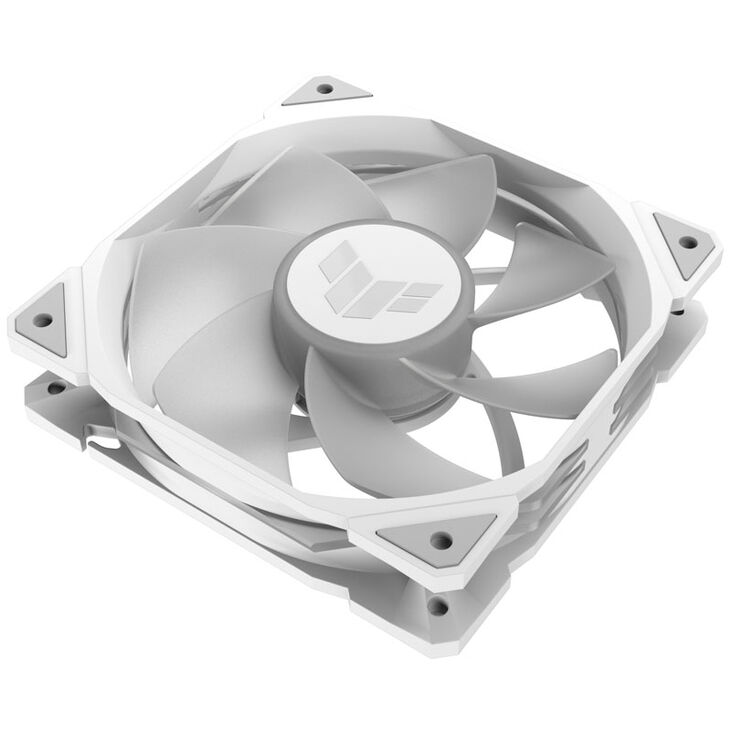 ASUS TUF Gaming TR120 Reverse, PWM ARGB Fan 3-Pack - 120mm, white image number 3