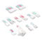 Kolink Core Pro Braided Cable Extension Kit 12V-2x6 Typ 1 - Brilliant White/Neon Blue/Pure Pink