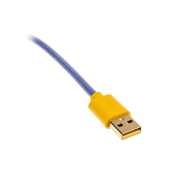 Ducky Premicord Horizon Spiralkabel, USB Typ C auf Typ A -1,8m image number 2