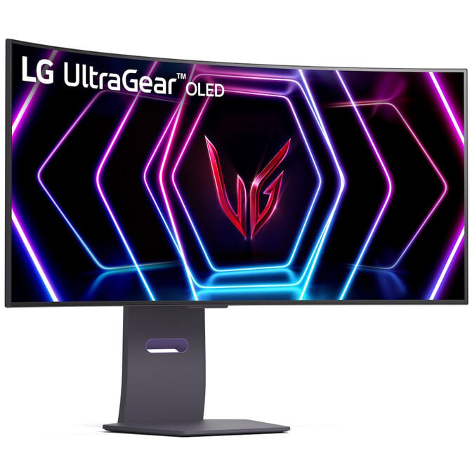 LG UltraGear OLED 39GS95QE-B, 39 Zoll Curved Gaming Monitor, 240 Hz, OLED, G-SYNC Compatible image number 0
