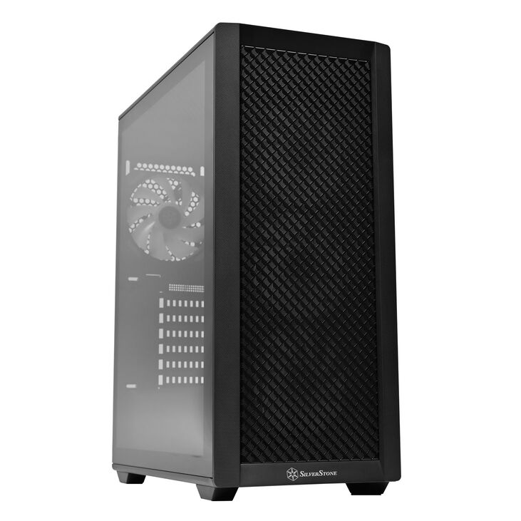 SilverStone FARA 515XR PC-Gehäuse, Midi-Tower, ATX, RGB, Tempered Glass - schwarz image number 2