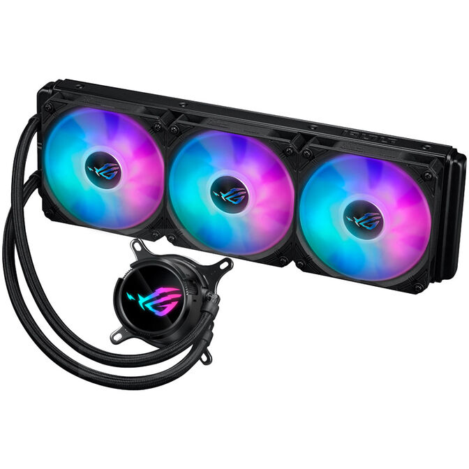 ASUS ROG STRIX LC III 360 ARGB AiO Wasserk&uuml;hlung - schwarz image number 1