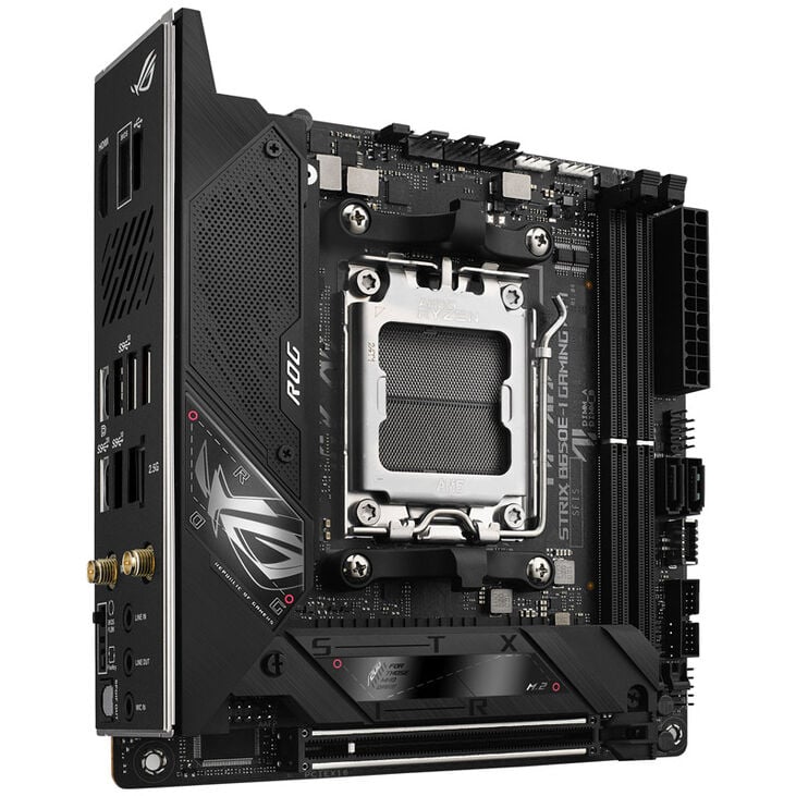 ASUS ROG Strix B650E-I Gaming WiFi Motherboard, Socket AM5, AMD B650, Mini-ITX, DDR5 image number 7