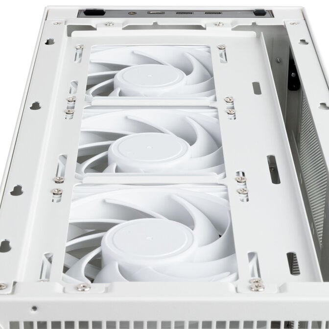 SilverStone SST-SG17W Micro-ATX / Mini ITX Geh&auml;use - wei&szlig; image number 6