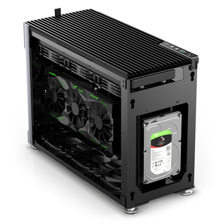 Jonsplus i100 Pro Mini-ITX Gehäuse - silber image number 6
