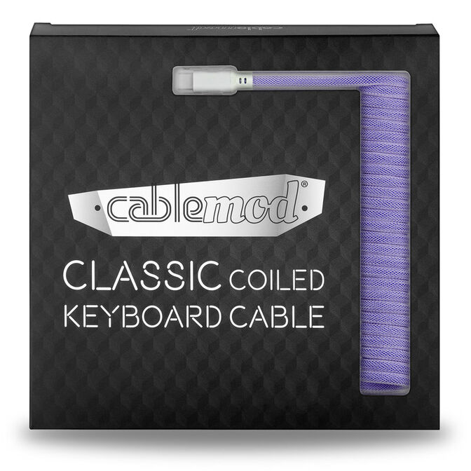 CableMod Classic Coiled Keyboard Cable USB-C zu USB Typ A, Rum Raisin - 150cm image number 3