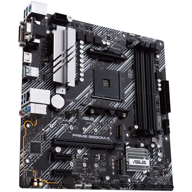ASUS PRO B550M-C/CSM, AMD B550 motherboard, Socket AM4, DDR4 image number 5