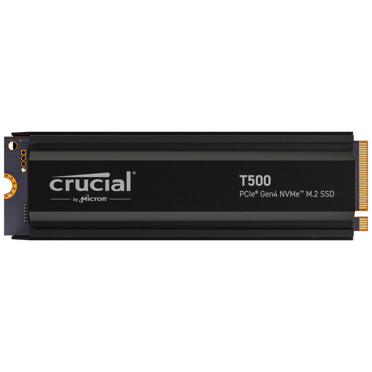 Crucial T500 NVMe SSD, PCIe 4.0 M.2 Type 2280 - 500 GB image number 1