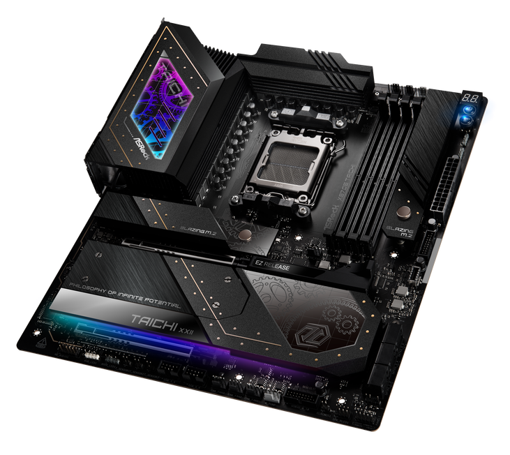 ASRock X870E Taichi motherboard, Socket AM5, AMD X870E, EATX, DDR5 image number 7