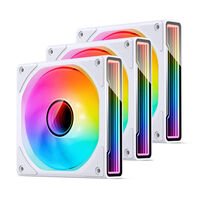 Jonsbo ZK-120W 3-Pack, case fan, RGB - white