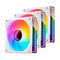 Jonsbo ZK-120W 3er-Pack, Geh&auml;use-L&uuml;fter, RGB - wei&szlig;