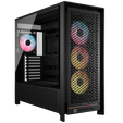 Corsair Frame 5000D RS ARGB PC Case, Mid-Tower, E-ATX, RGB, Tempered Glass - Black image number null