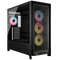 Corsair Frame 5000D RS ARGB PC Case, Mid-Tower, E-ATX, RGB, Tempered Glass - Black