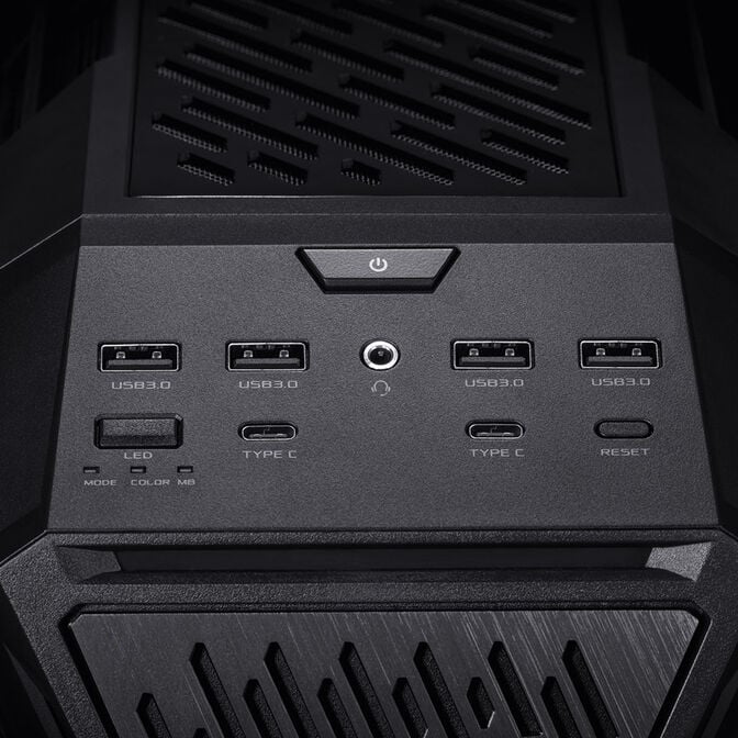 ASUS ROG Hyperion GR701 Big-Tower, Tempered Glass - schwarz image number 7