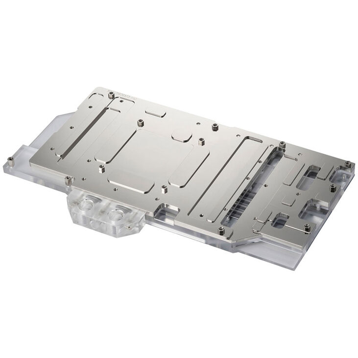 PHANTEKS Glacier G3090Ti GPU Water Block Asus, D-RGB - Backplate, schwarz image number 3