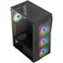 Aerocool Falcon V2 Mid-Tower, Tempered Glass - black image number null