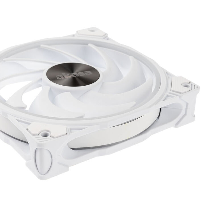 Akasa SOHO AR Addressable-RGB Lüfter, weiß - 120mm image number 3