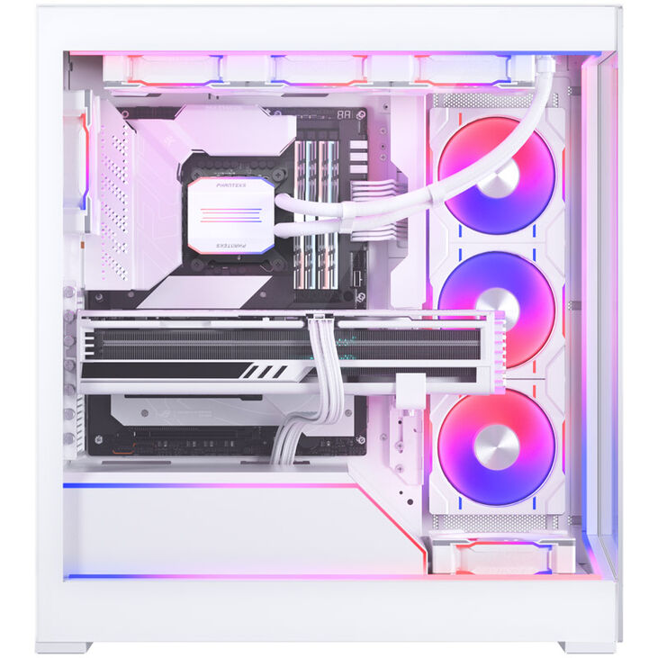 Phanteks NV5 Premium DRGB Kit + Power Hub, 3x for outer frame, 1x motherboard cable cover - white image number 3