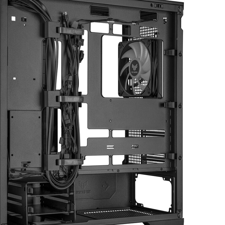 ASUS TUF Gaming GT302 TG ARGB Gehäuse - schwarz image number 8