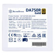 SilverStone SST-DA750R-GMA-WWW 80 PLUS Gold, modular, ATX 3.0 - 750 Watt image number null