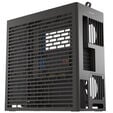 HAVN HS 420 VGPU PC Case, Mid Tower, E-ATX, Tempered Glass, PCIe 5.0 Riser Cable - Black image number null