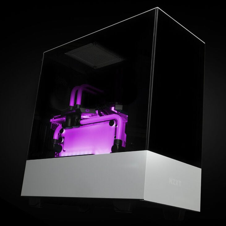 EK Water Blocks EK-Quantum Kinetic FLT 120 D5 PWM D-RGB - Acrylic image number 3