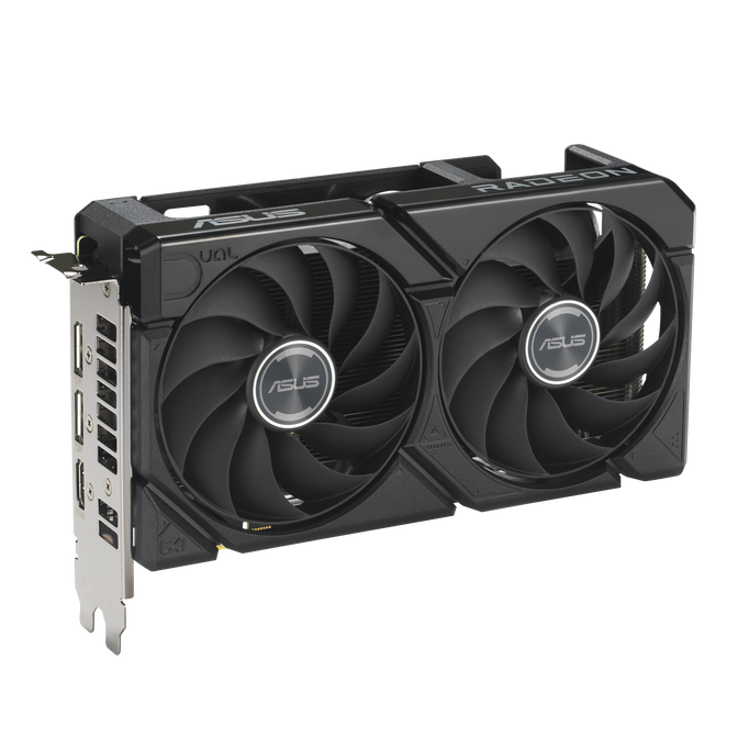 ASUS Dual Radeon RX 9060 XT Grafikkarte, 8192 MB GDDR6 image number 2