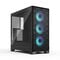 Fractal Design Pop 2 Air TG RGB PC-Geh&auml;use, Midi-Tower, ATX, Tempered Glass - inklusive 3x 120-RGB-mm-L&uuml;fter, schwarz