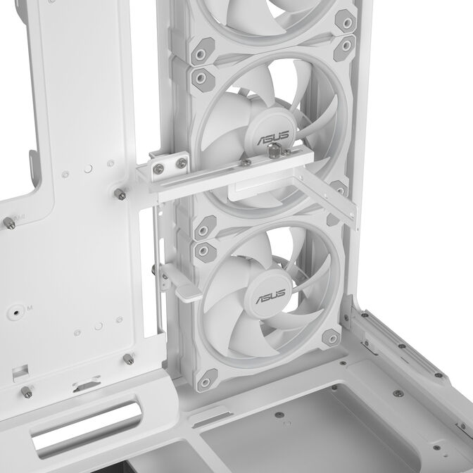 ASUS Prime AP304 ARGB PC Case, Mid Tower, ATX, ARGB, Tempered Glass &ndash; white image number 17