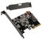 InLine interface card, PCIe x4, USB 3.2 Gen.2x2, 1x USB Type-C