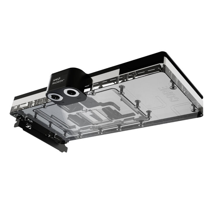 Alphacool Core RX 7900XTX/XT Taichi/Phantom with Backplate - Acrylic + Nickel image number 3