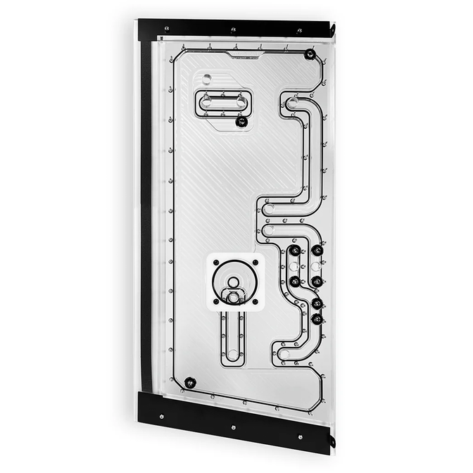 Stealkey Customs Phanteks NV9 x Stealkey Distroplate, D-RGB- white image number 1
