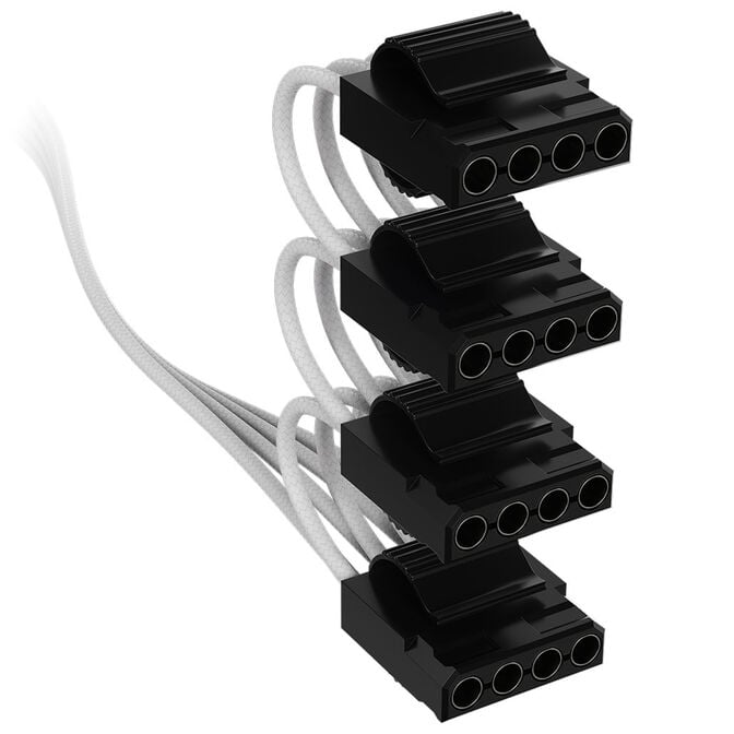 Corsair Cable Set, Type 4, DC Cable Pro Kit, individually sleeved - white image number 13