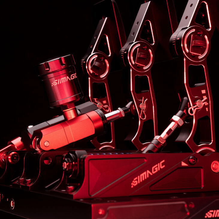 Simagic P1000-RS Pedalset - schwarz image number 9