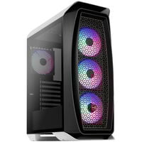 Aerocool Aero One Frost Midi-Tower, Tempered Glass - weiß