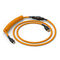 Glorious GMMK Coiled Cable Glorious Gold, Spiralkabel, USB-C/USB-A - gold/schwarz