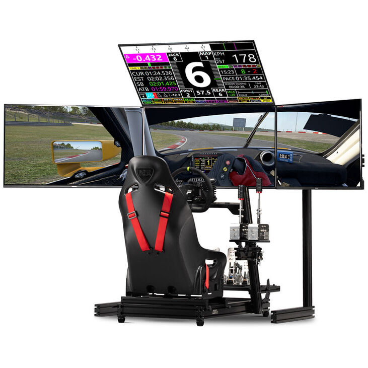 Next Level Racing ELITE Quad Monitor Stand - schwarz image number 3